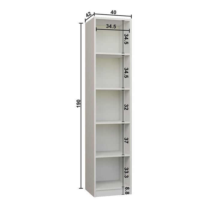 Hanah Home Nero 1600-222 Soporte para Café Blanco